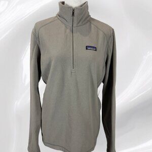 Women's Patagonia "Worn Wear" Pullover 1/4 Zip Fleece Unlined Size XL